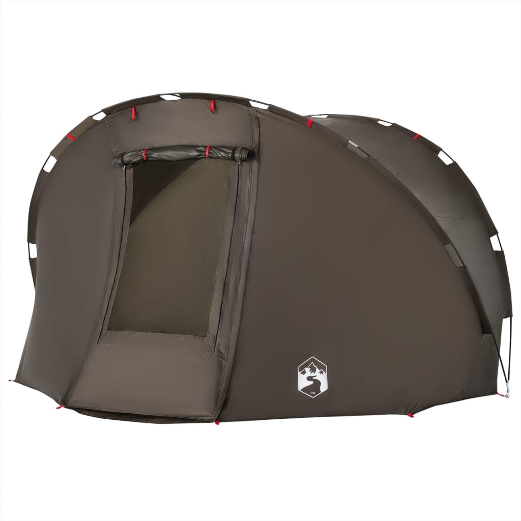 Tenda da Pesca per 5 Persone Marrone Impermeabile 4005321