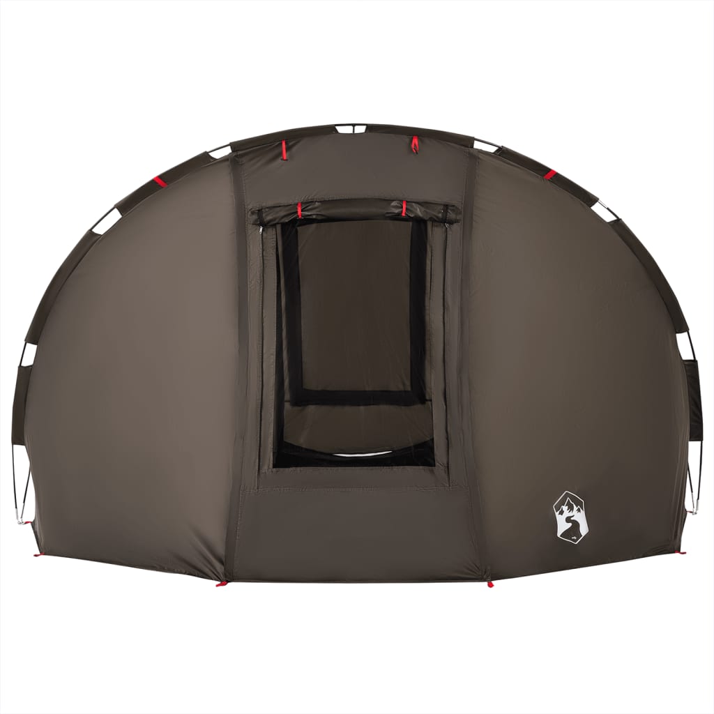 Tenda da Pesca per 5 Persone Marrone Impermeabile 4005321