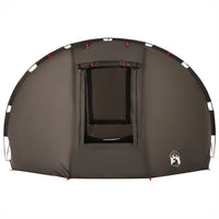 Tenda da Pesca per 5 Persone Marrone Impermeabile 4005321