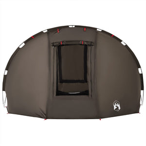 Tenda da Pesca per 5 Persone Marrone Impermeabile 4005321