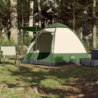 Tenda da Campeggio Cabina 4 Persone Verde a Rilascio Rapido 4005335