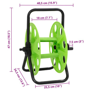 Carrello Avvolgitubo Autonomo Tubo Flessibile 45 m 1/2" Acciaio 4006168