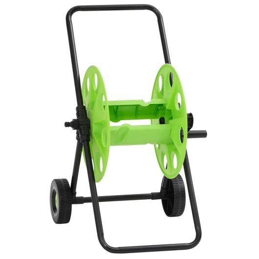 Carrello Avvolgitubo Verde Tubo Flessibile 60 m 1/2" in Acciaio 4006169