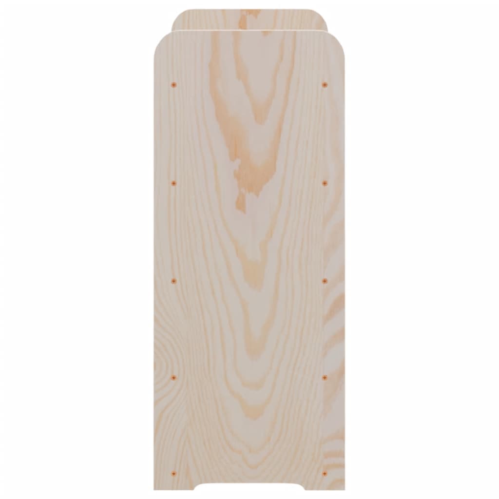 Portavini Pannello Superiore 67,5x25x60 cm Legno Massello Pino 4007558