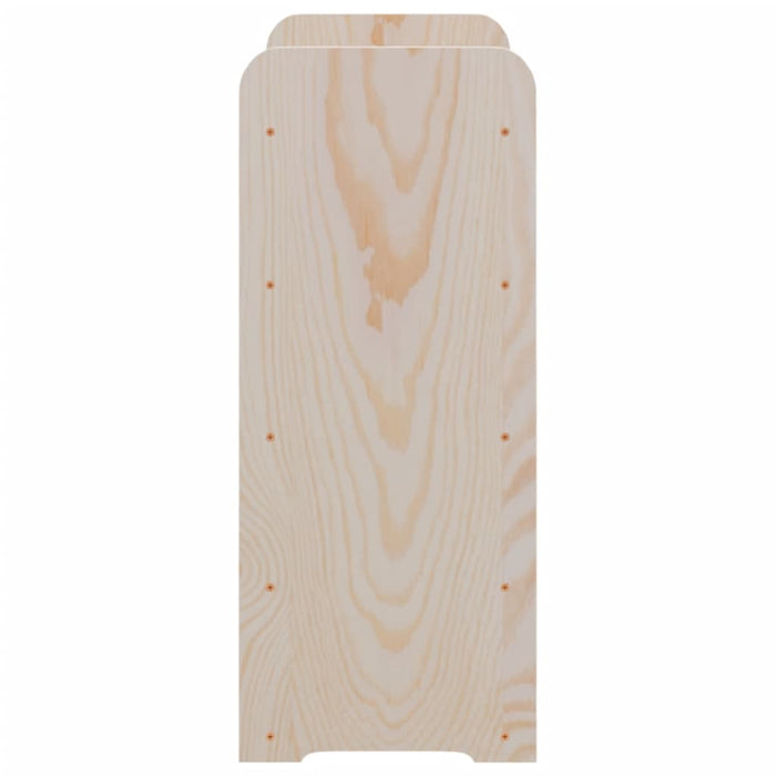 Portavini Pannello Superiore 67,5x25x60 cm Legno Massello Pino 4007558