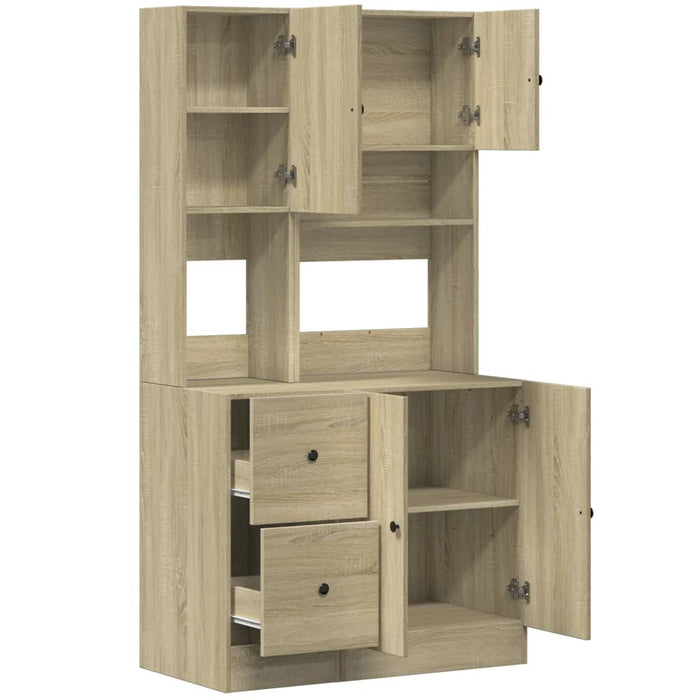 Mobile da Cucina 95x50x180 35x50x180 cm Legno Multistrato 3276534