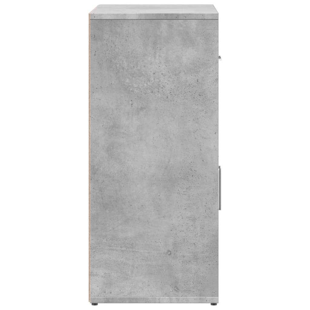 Credenze 2 pz Grigio Cemento 60x31x70 cm in Legno Multistrato 3276549