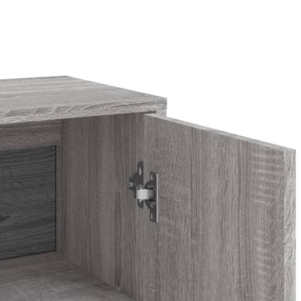 Credenze 3 pz Grigio Sonoma 60x31x84 cm in Legno Multistrato 3276579