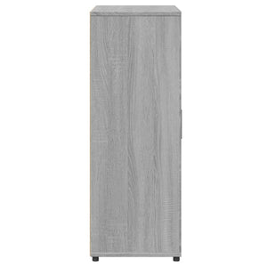 Credenze 2 pz Grigio Sonoma 60x31x84 cm in Legno Multistrato 3276593