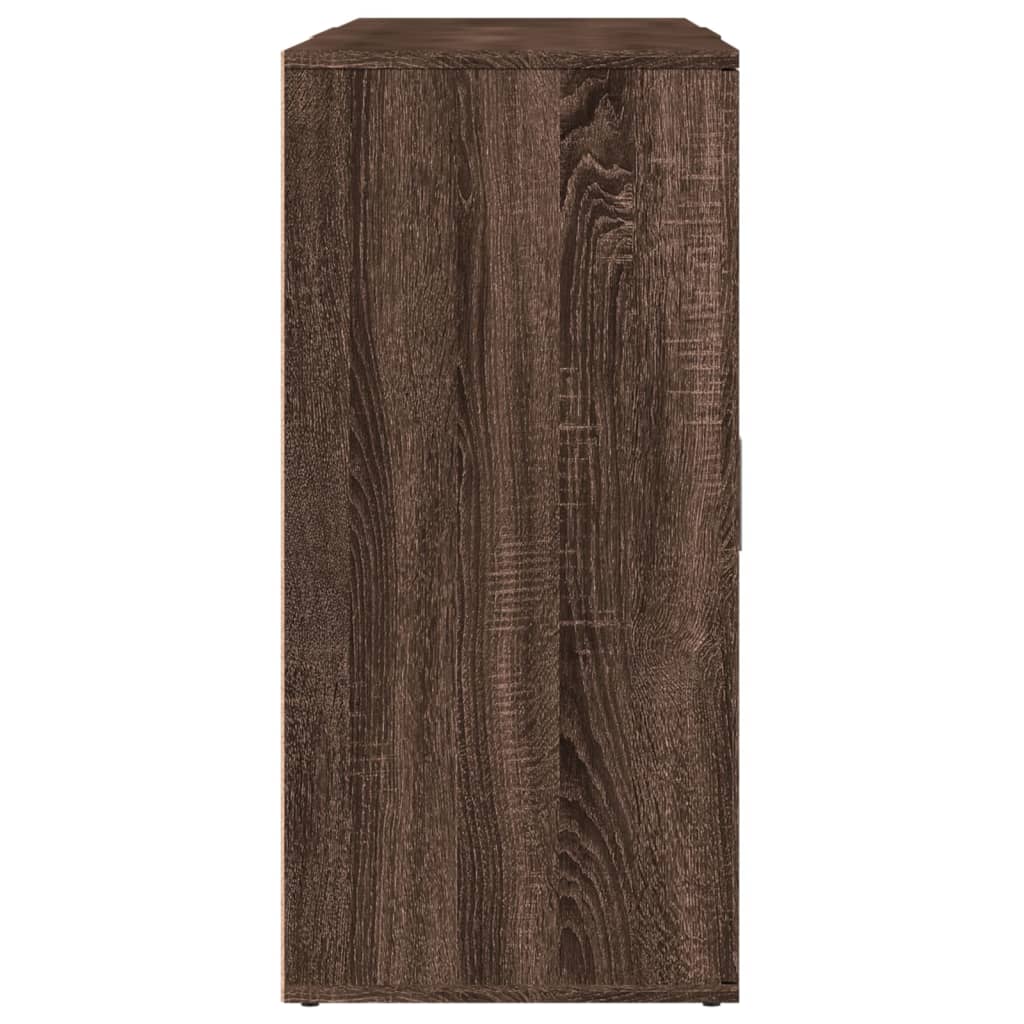 Credenze 3 pz Rovere Marrone in Legno Multistrato 3276615