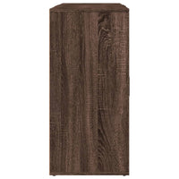 Credenze 3 pz Rovere Marrone in Legno Multistrato 3276615