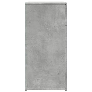 Credenze 2 pz Grigio Cemento 79x38x80 cm in Legno Multistrato 3276619