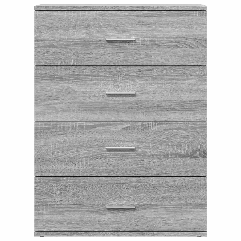 Credenze 2 pz Grigio Sonoma 60x39x80 cm in Legno Multistrato 3276628