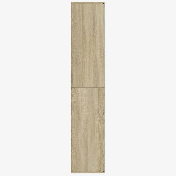 Credenza Rovere Sonoma 80x35x180 cm in Legno Multistrato 3276653