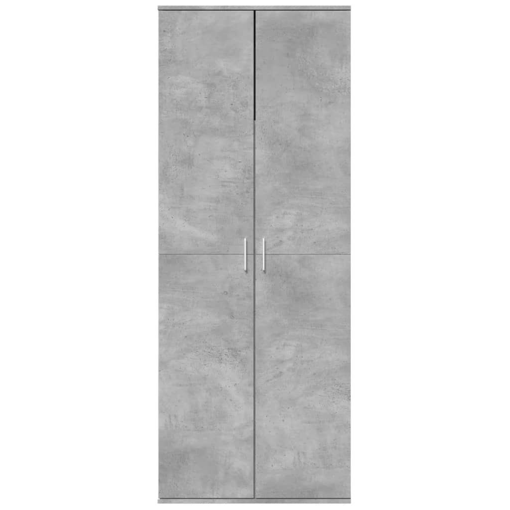 Credenza Grigio Cemento 70x35x180 cm in Legno Multistrato 3276661