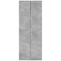 Credenza Grigio Cemento 70x35x180 cm in Legno Multistrato 3276661