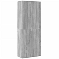 Credenza Grigio Sonoma 70x35x180 cm in Legno Multistrato 3276663