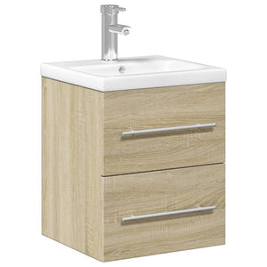 Mobile da Bagno con Lavabo Integrato Rovere Sonomacod mxl 114919