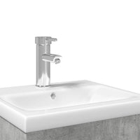 Mobile da Bagno con Lavabo Integrato Grigio Cemento 3278759