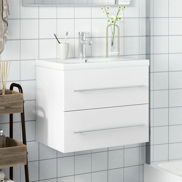 Mobile da Bagno con Lavabo Bianco 3278764