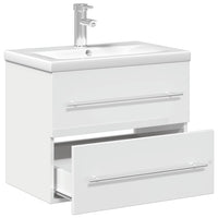 Mobile da Bagno con Lavabo Integrato Bianco Lucido 3278770