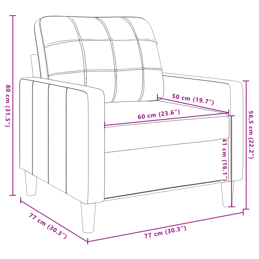 Set di Divani 3 pz con Cuscini Grigio Scuro in Velluto 3278432