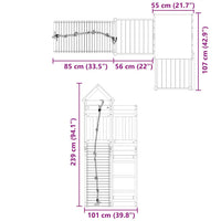 Set da Gioco da Esterno in Legno Massello di Douglas 3278990