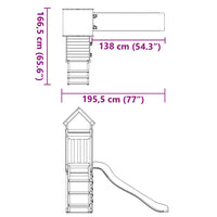 Set da Gioco da Esterno in Legno Massello di Douglas 3279131