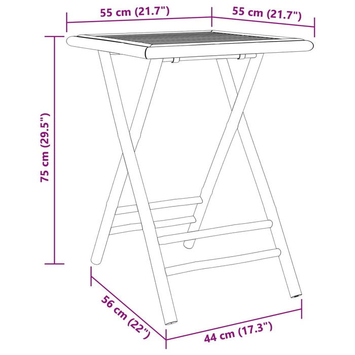 Set da Bistrò 3 pz in Bambù 3278525