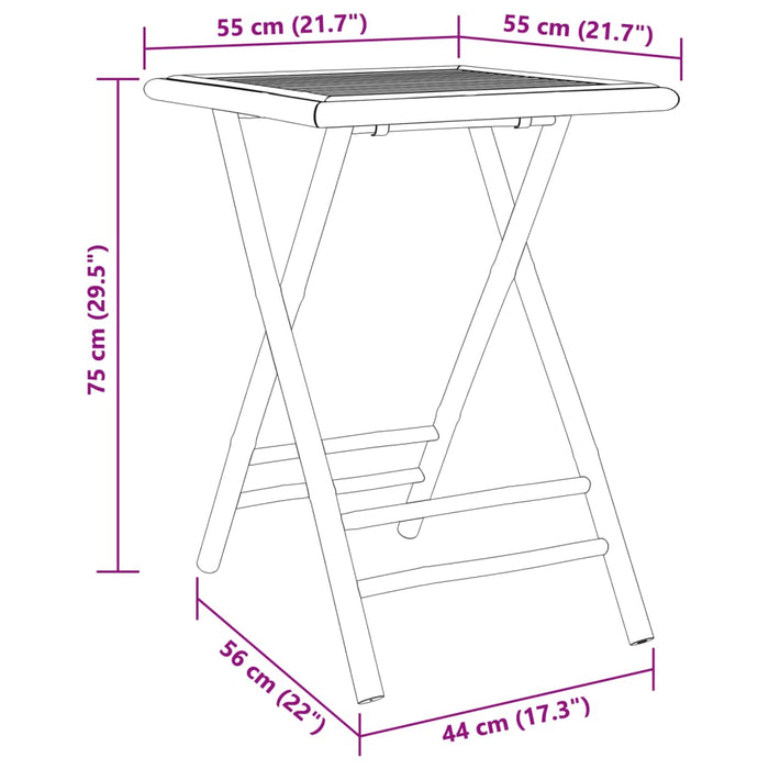 Set da Bistrò 3 pz in Bambù 3278526