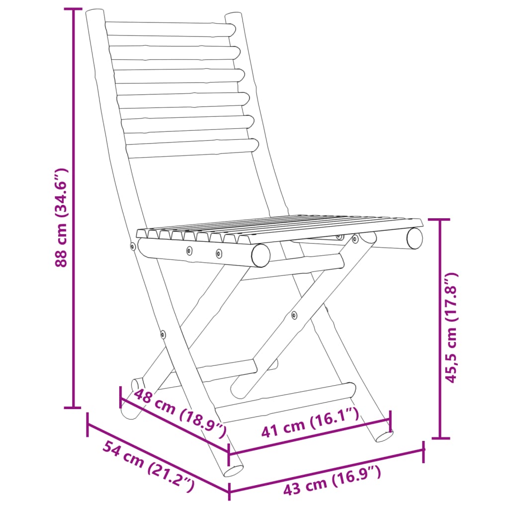 Set da Bistrò 3 pz in Bambù 3278527