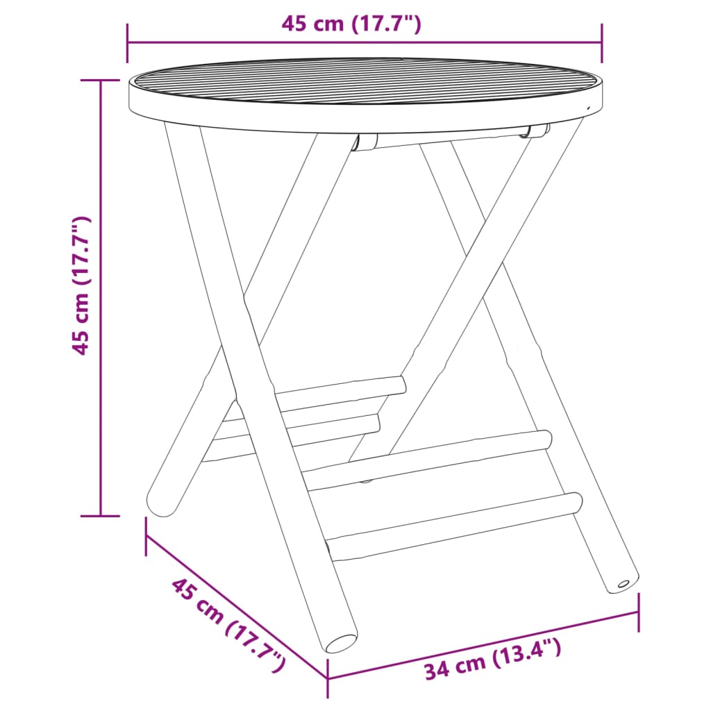 Set da Bistrò 3 pz in Bambù 3278532