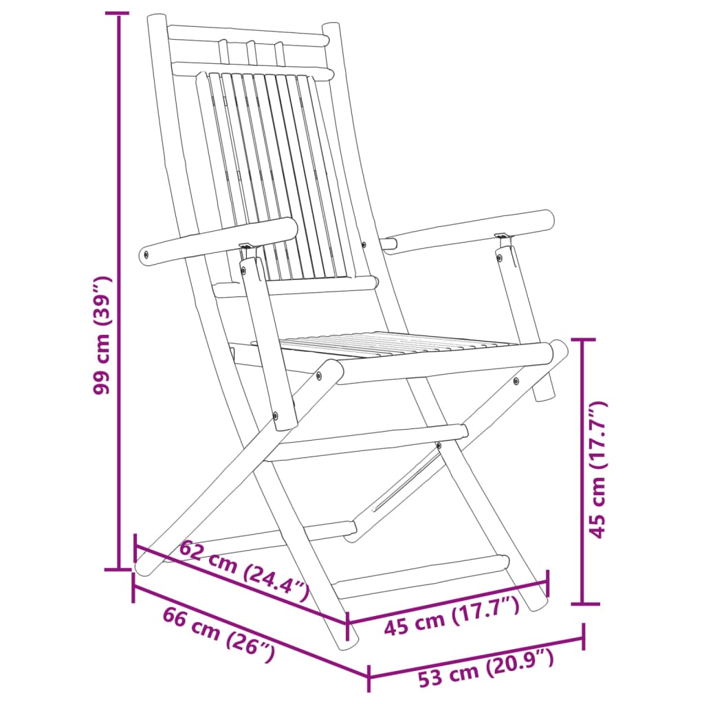 Set da Bistrò 3 pz in Bambù 3278535