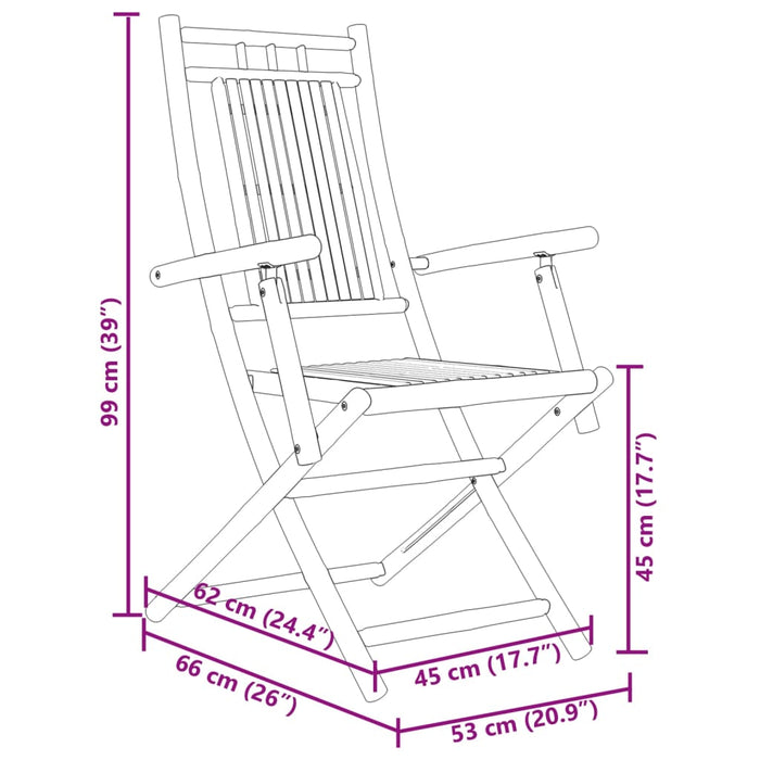 Set da Bistrò 3 pz in Bambù 3278535