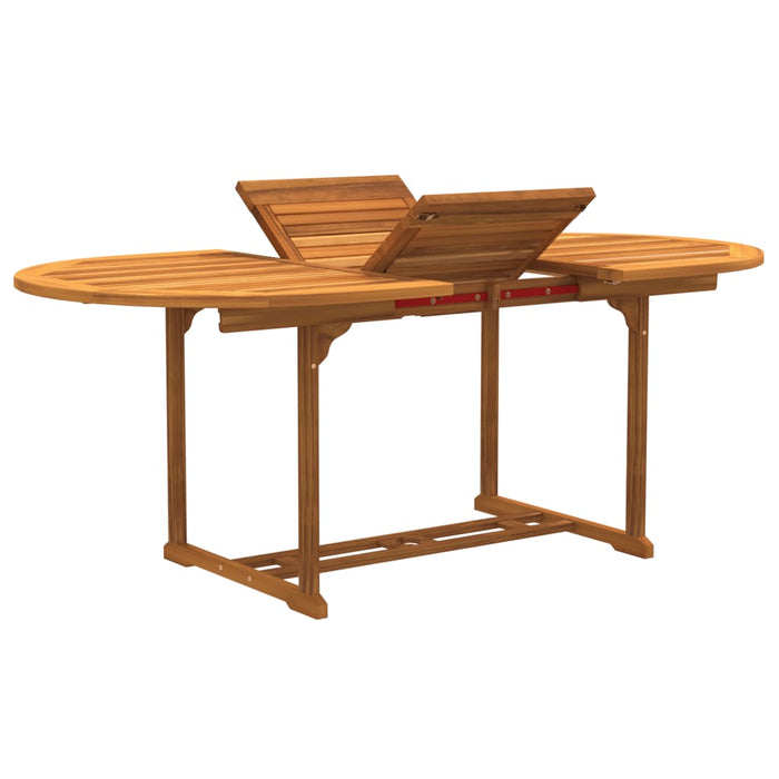 Set Pranzo da Giardino 5pz Legno Massello di Acacia e Textilene 3279258