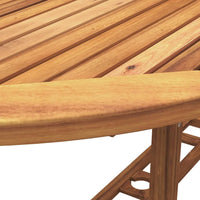 Set Pranzo da Giardino 5pz Legno Massello di Acacia e Textilene 3279258