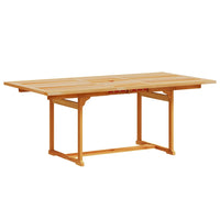 Set Pranzo da Giardino 7pz Legno Massello di Acacia e Textilene 3279289