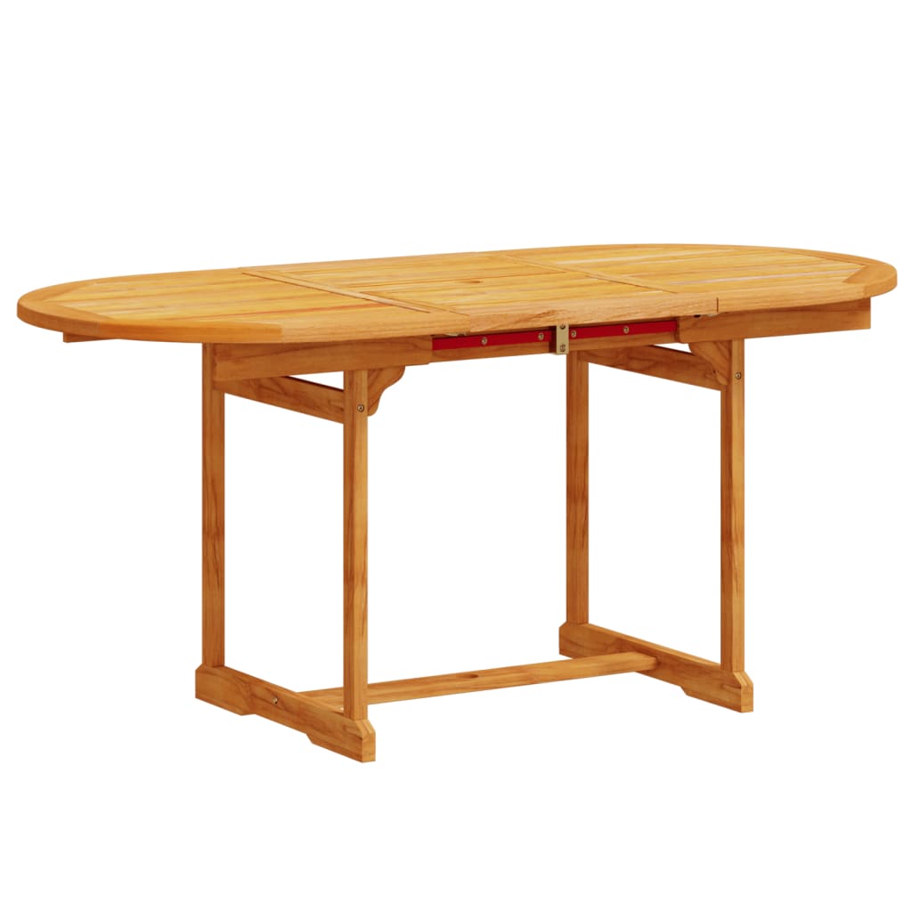 Set Pranzo da Giardino 7pz Legno Massello di Acacia e Textilene 3279295