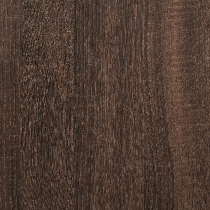 Giroletto Rovere Marrone 135x190cm in Legno Multistrato Metallo 3280166