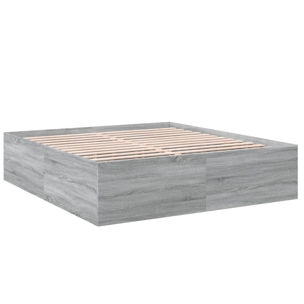 Giroletto Grigio Sonoma 200x200 cm in Legno Multistrato 3280900