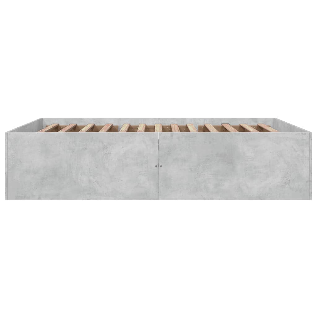 Giroletto Grigio Cemento 160x200 cm in Legno Multistrato 3280912