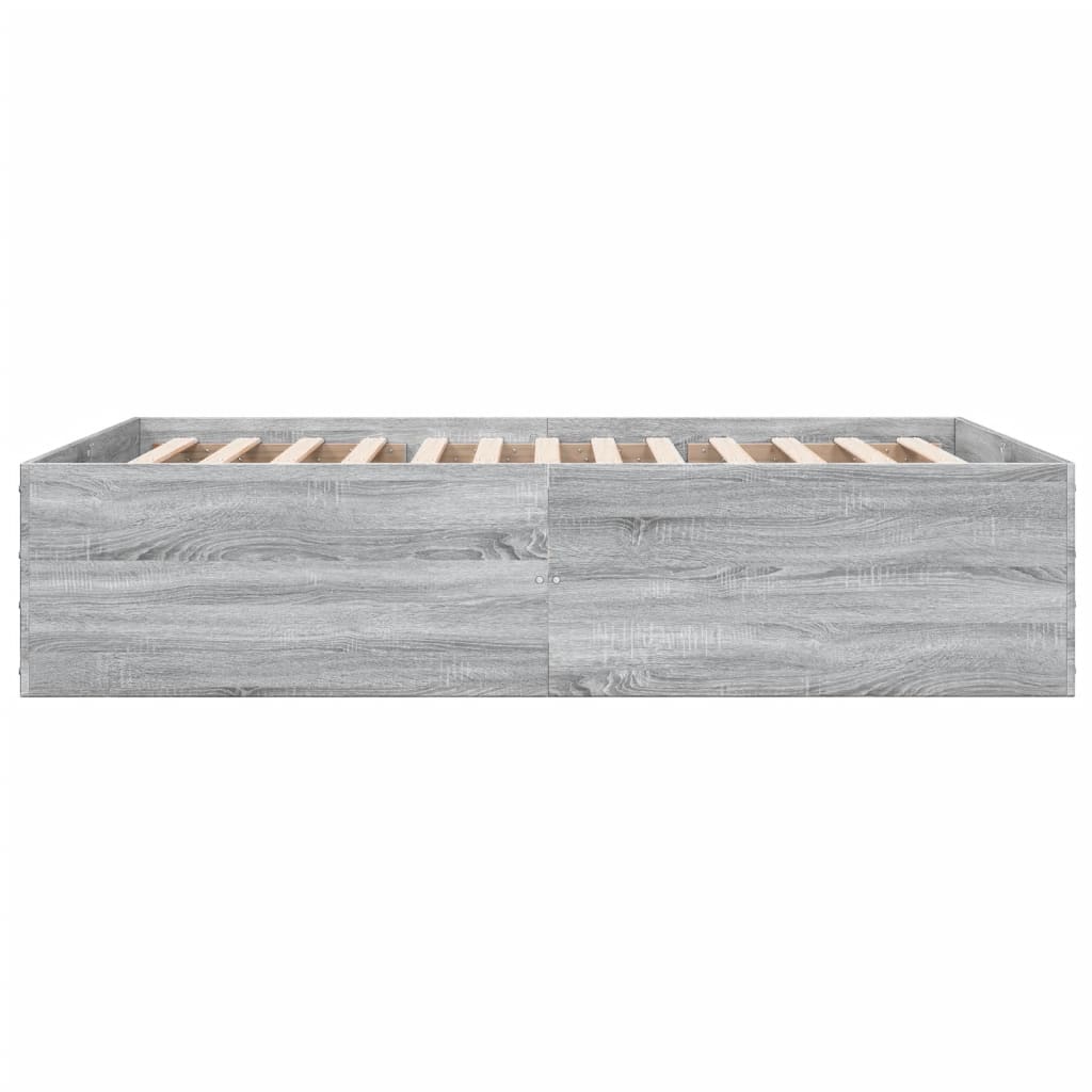 Giroletto Grigio Sonoma 135x190 cm in Legno Multistrato 3280949