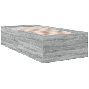 Giroletto Grigio Sonoma 90x200 cm in Legno Multistrato 3280970