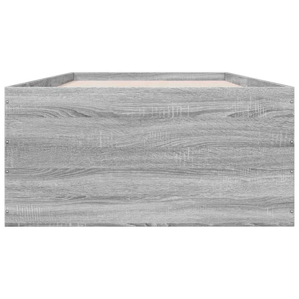 Giroletto Grigio Sonoma 90x200 cm in Legno Multistrato 3280970