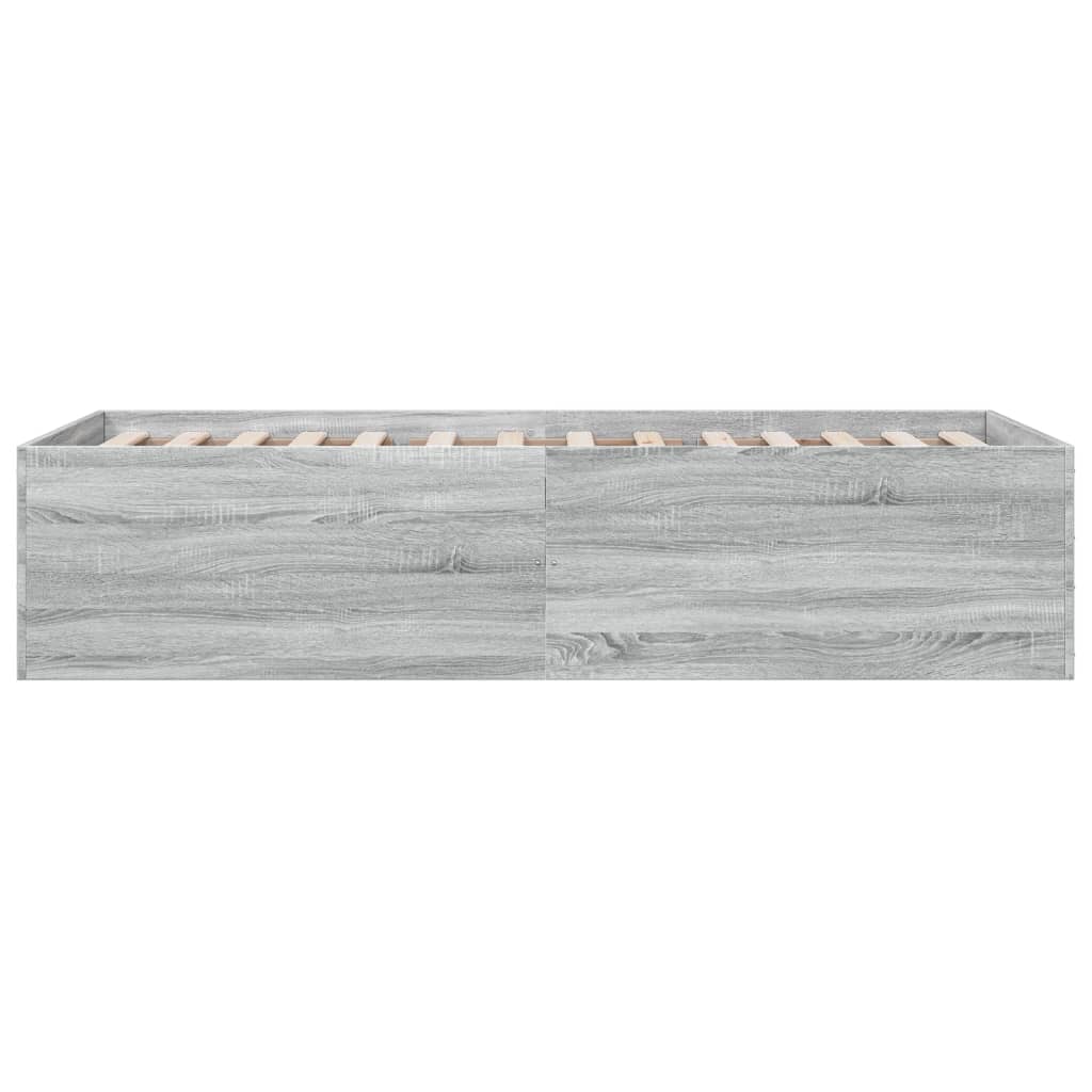 Giroletto Grigio Sonoma 90x200 cm in Legno Multistrato 3280970