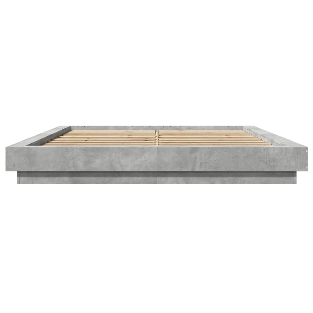 Giroletto Grigio Cemento 160x200 cm in Legno Multistrato 3281178