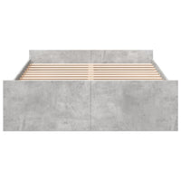 Giroletto Cassetti Grigio Cemento 120x190 cm Legno Multistrato 3280324