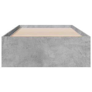 Giroletto Cassetti Grigio Cemento 90x200 cm Legno Multistrato 3280429