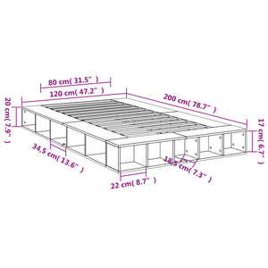 Giroletto Nero 120x200 cm in Legno Multistrato 3280483