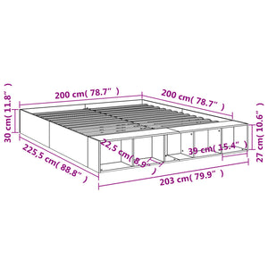 Giroletto Bianco 200x200 cm in Legno Multistrato 3280538